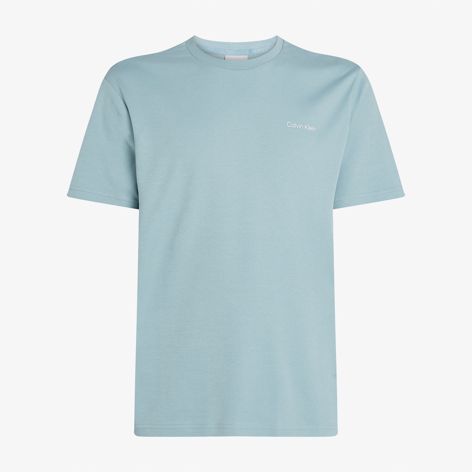 Calvin Klein Micro Logo İnterlo Erkek Mavi T-Shirt