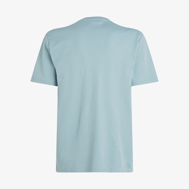 Calvin Klein Micro Logo İnterlo Erkek Mavi T-Shirt