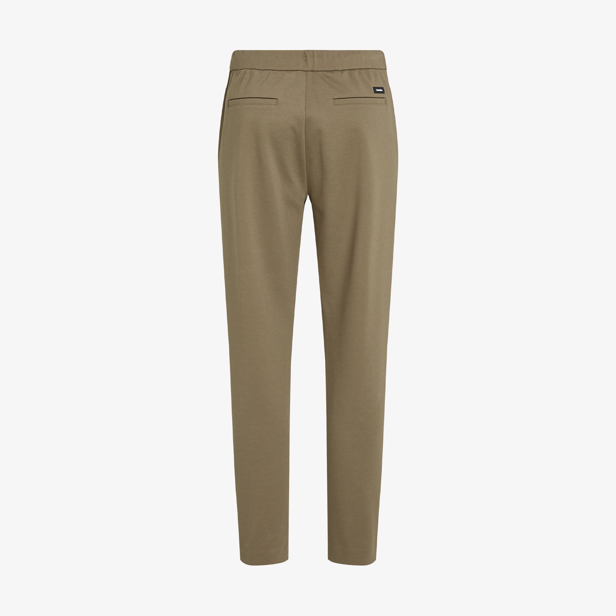 Calvin Klein Comfort Knit Tapered Pleat Erkek Gri Pantolon