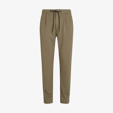  Calvin Klein Comfort Knit Tapered Pleat Erkek Gri Pantolon