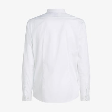  Calvin Klein Poplin Stretch Regular Erkek Beyaz Gömlek