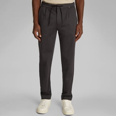  Calvin Klein Comfort Knit Tapered Pleat Erkek Gri Pantolon