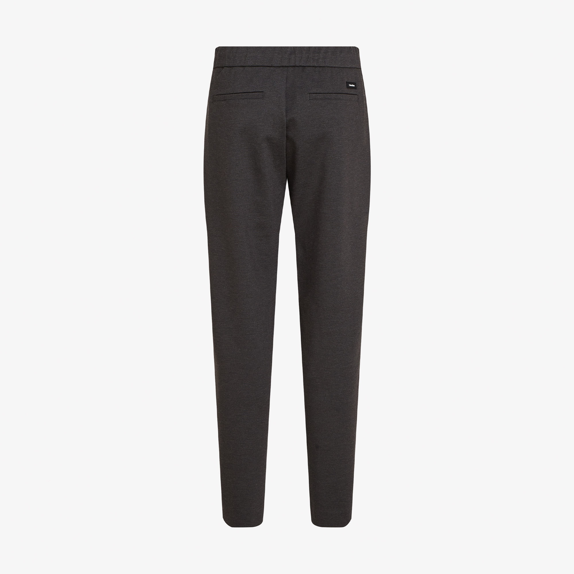 Calvin Klein Comfort Knit Tapered Pleat Erkek Gri Pantolon