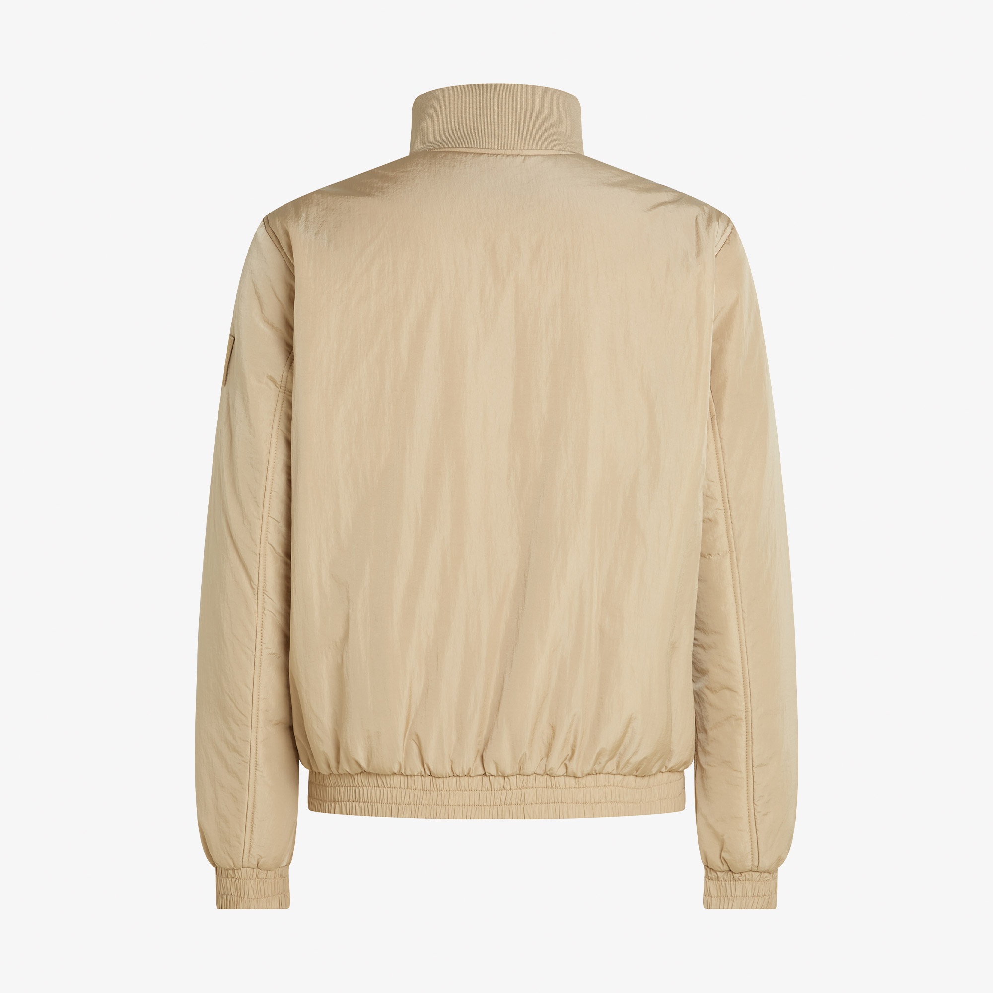 Calvin Klein Padded Harrington Erkek Bej Ceket