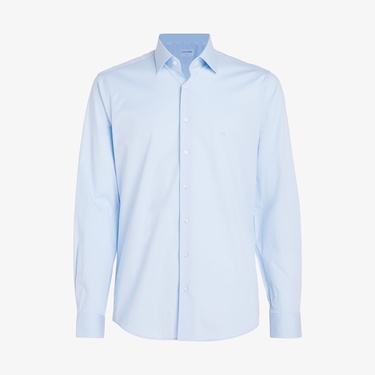  Calvin Klein Regular Erkek Mavi Gömlek