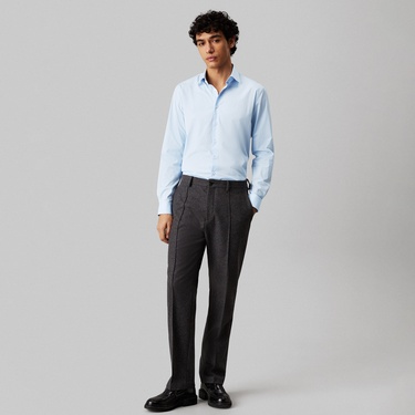  Calvin Klein Regular Erkek Mavi Gömlek