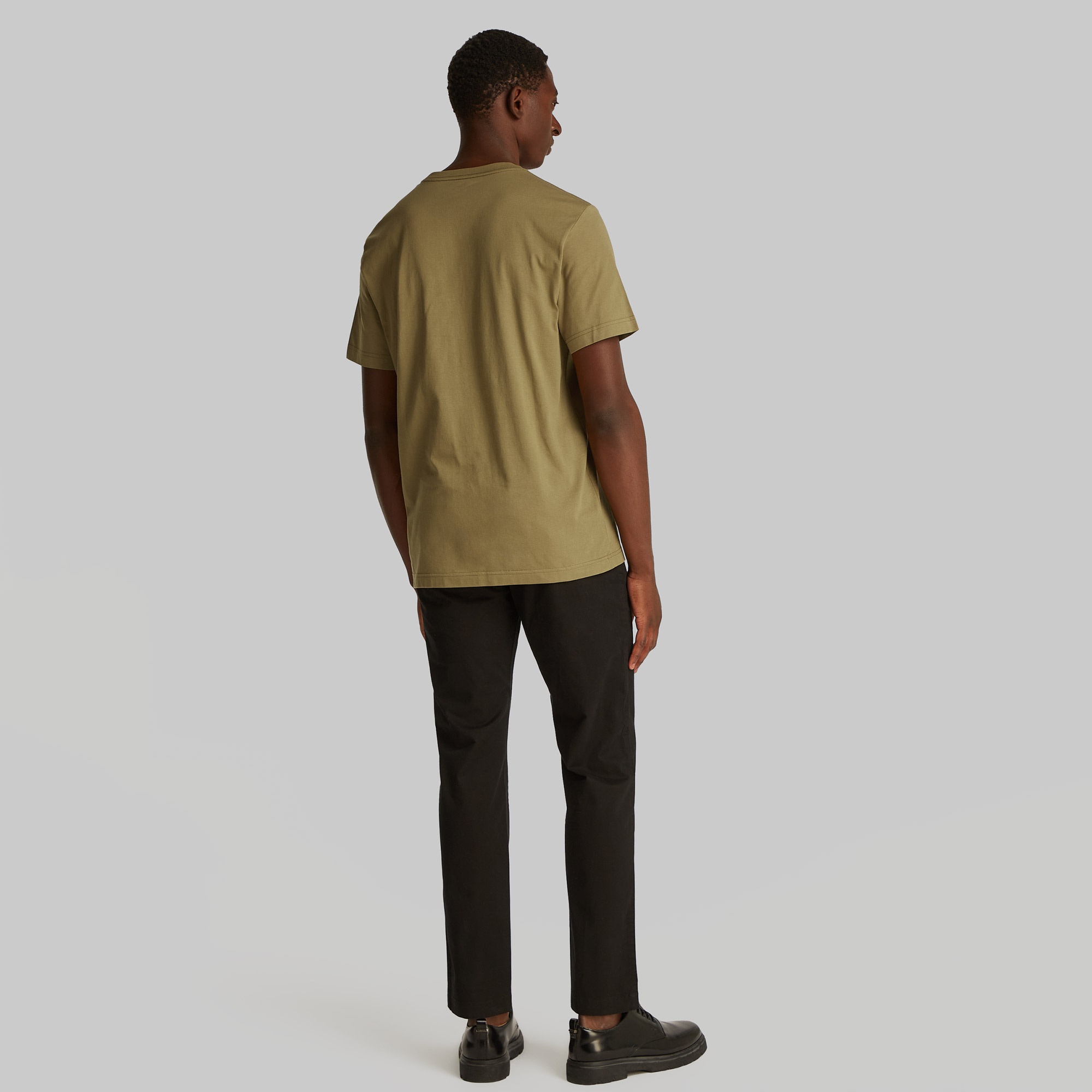 Calvin Klein Minimal Logo Erkek Yeşil T-Shirt