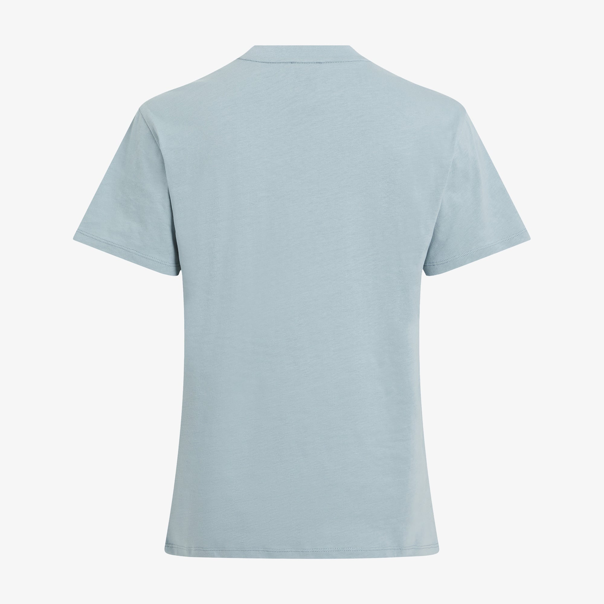 Calvin Klein Nano Logo Regular Kadın Mavi T-Shirt