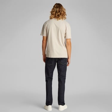  Calvin Klein Hero Logo Comfort Erkek Bej T-Shirt