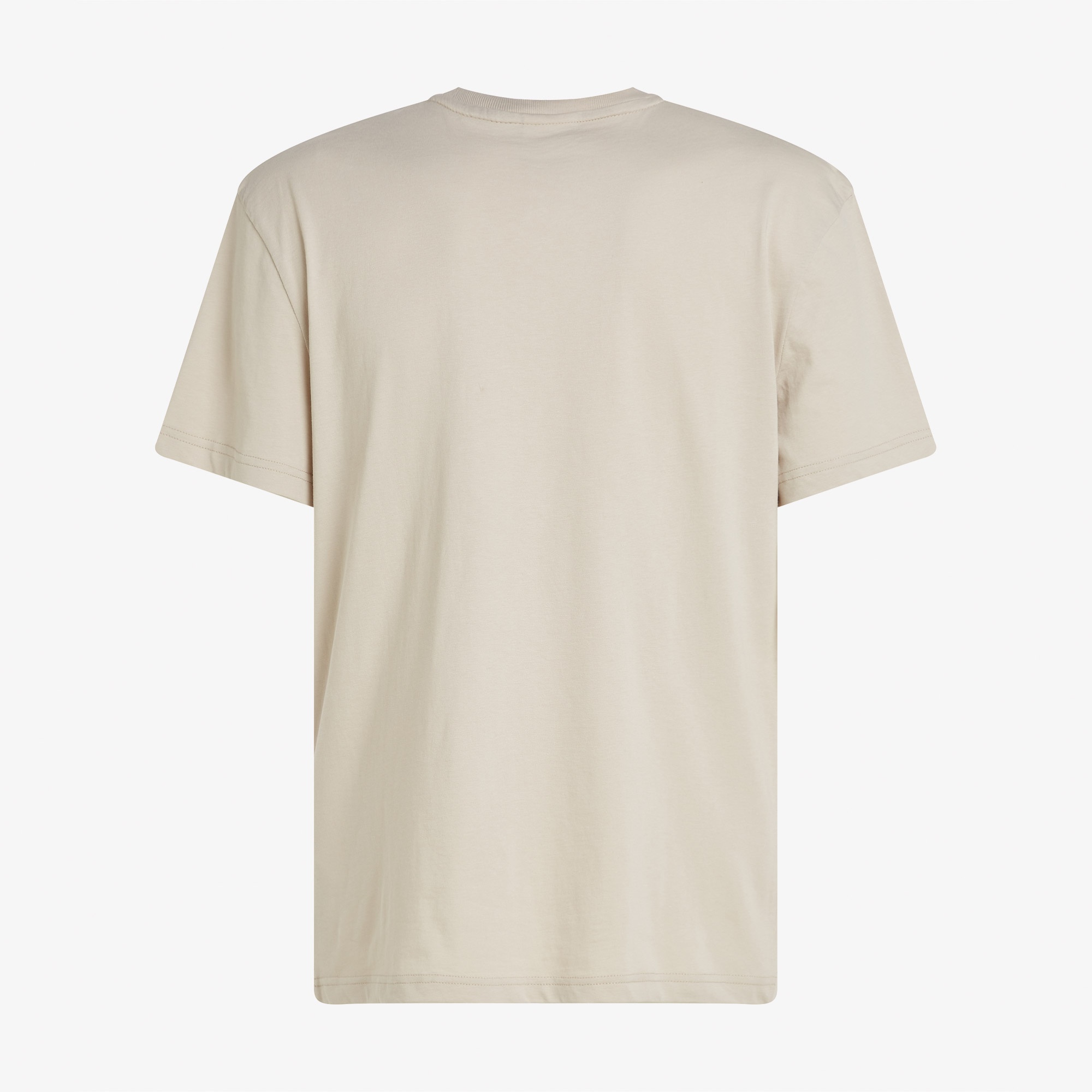 Calvin Klein Hero Logo Comfort Erkek Bej T-Shirt