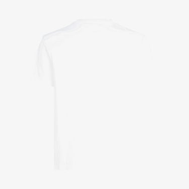  Calvin Klein Box Logo Erkek Beyaz T-Shirt