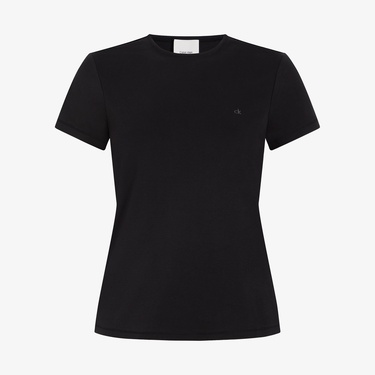 Calvin Klein Kadın Siyah T-Shirt