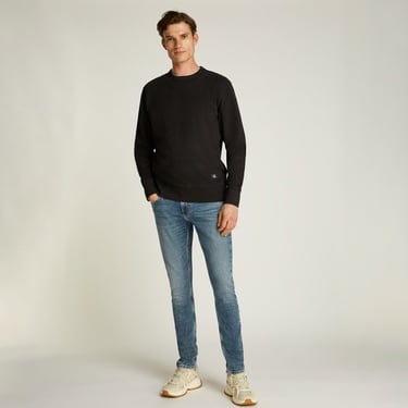  Calvin Klein Erkek Siyah Sweatshirt