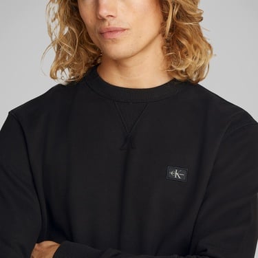  Calvin Klein Erkek Siyah Sweatshirt