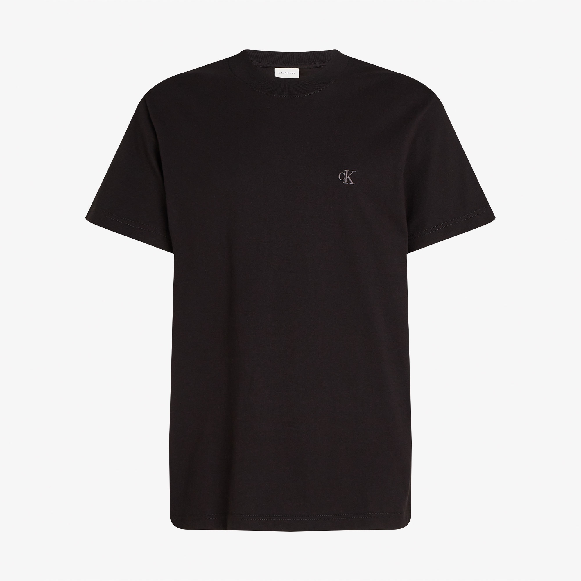 Calvin Klein Heavy Regular Erkek Siyah T-Shirt