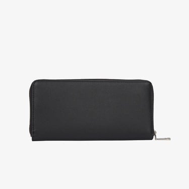  Calvin Klein Sculpted Zip Around Mono Kadın Siyah Cüzdan