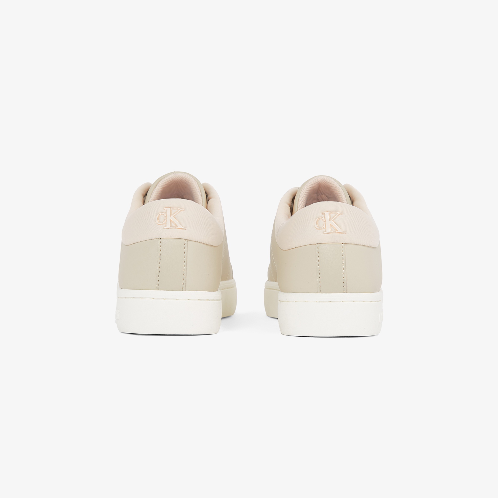 Calvin Klein Classic Cupsole Lowlaceup Kadın Bej Sneaker