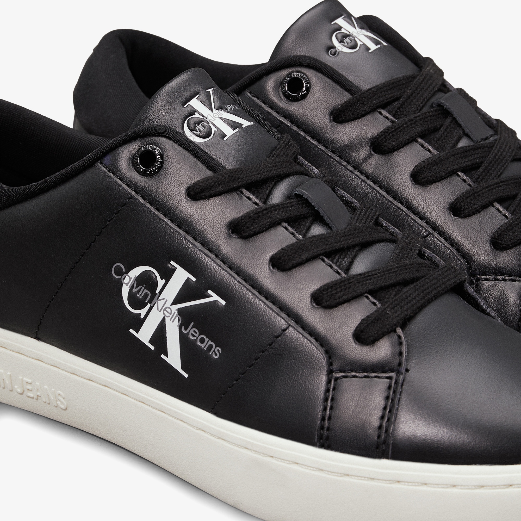 Calvin Klein Classic Cupsole Lowlaceup Kadın Siyah Sneaker