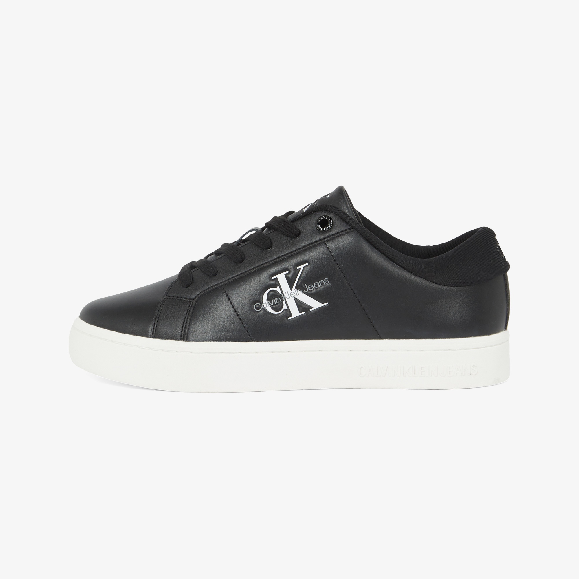 Calvin Klein Classic Cupsole Lowlaceup Kadın Siyah Sneaker
