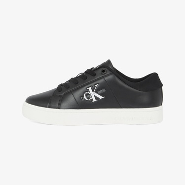  Calvin Klein Classic Cupsole Lowlaceup Kadın Siyah Sneaker