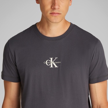  Calvin Klein Monologo Erkek Siyah T-Shirt