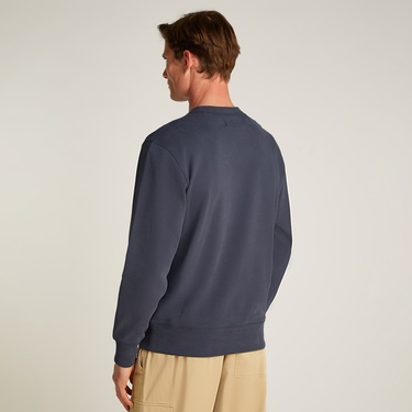  Calvin Klein Erkek Mavi Sweatshirt