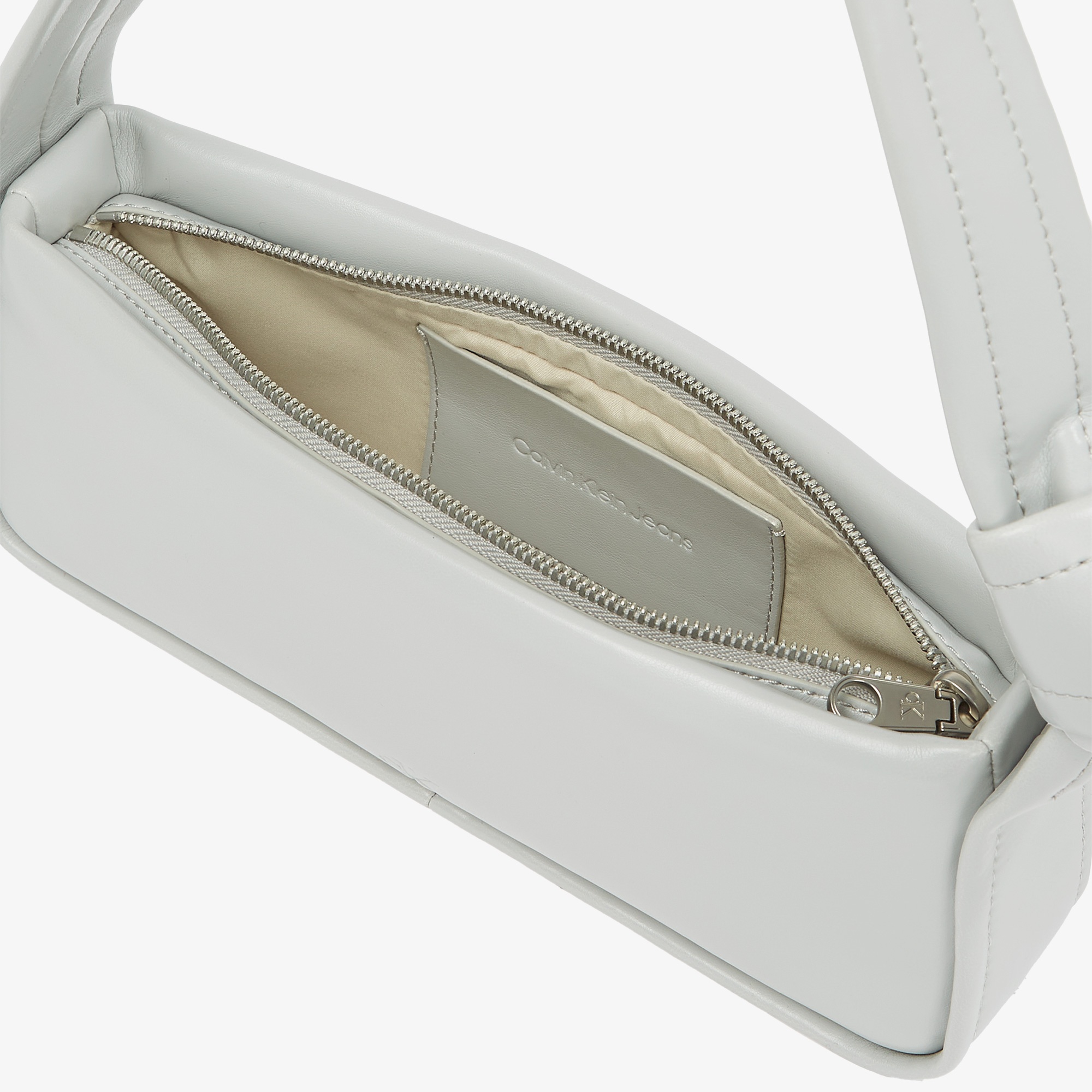 Calvin Klein Knotted 26 Kadın Gri El Çantası