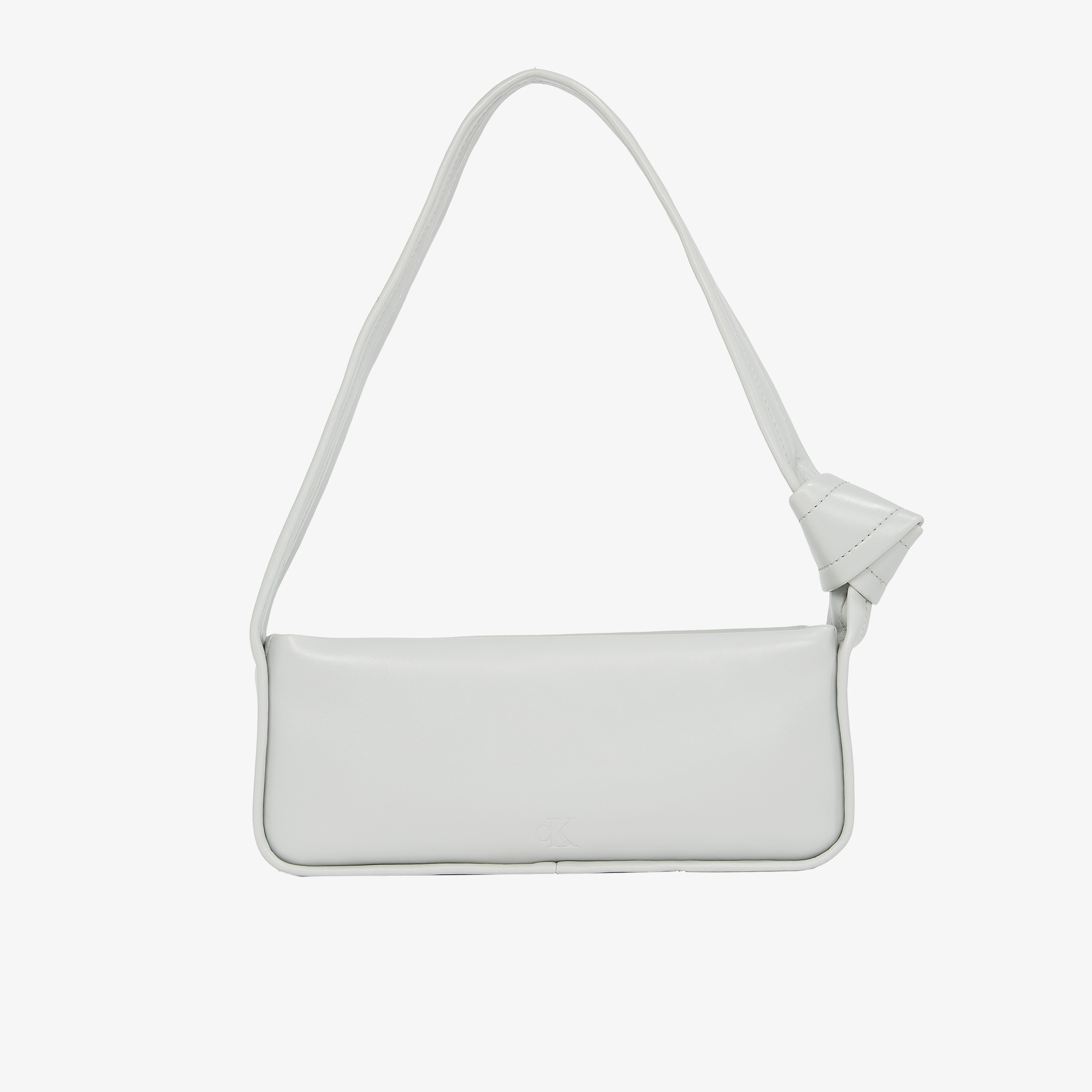 Calvin Klein Knotted 26 Kadın Gri El Çantası