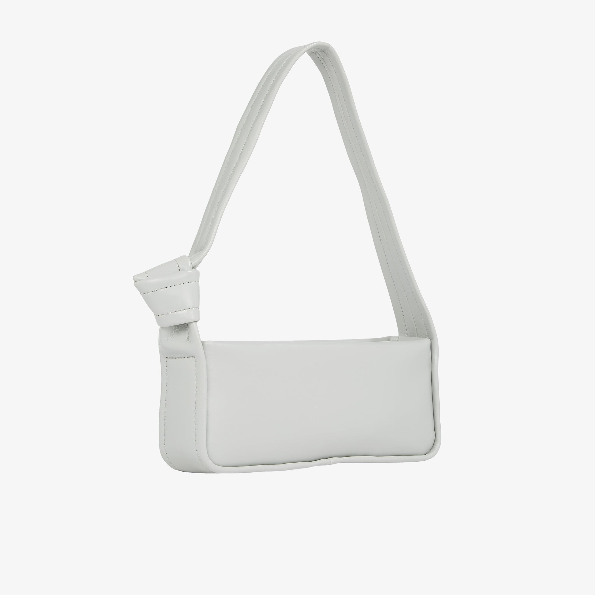 Calvin Klein Knotted 26 Kadın Gri El Çantası