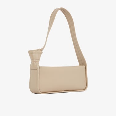  Calvin Klein Knotted 26 Kadın Bej El Çantası