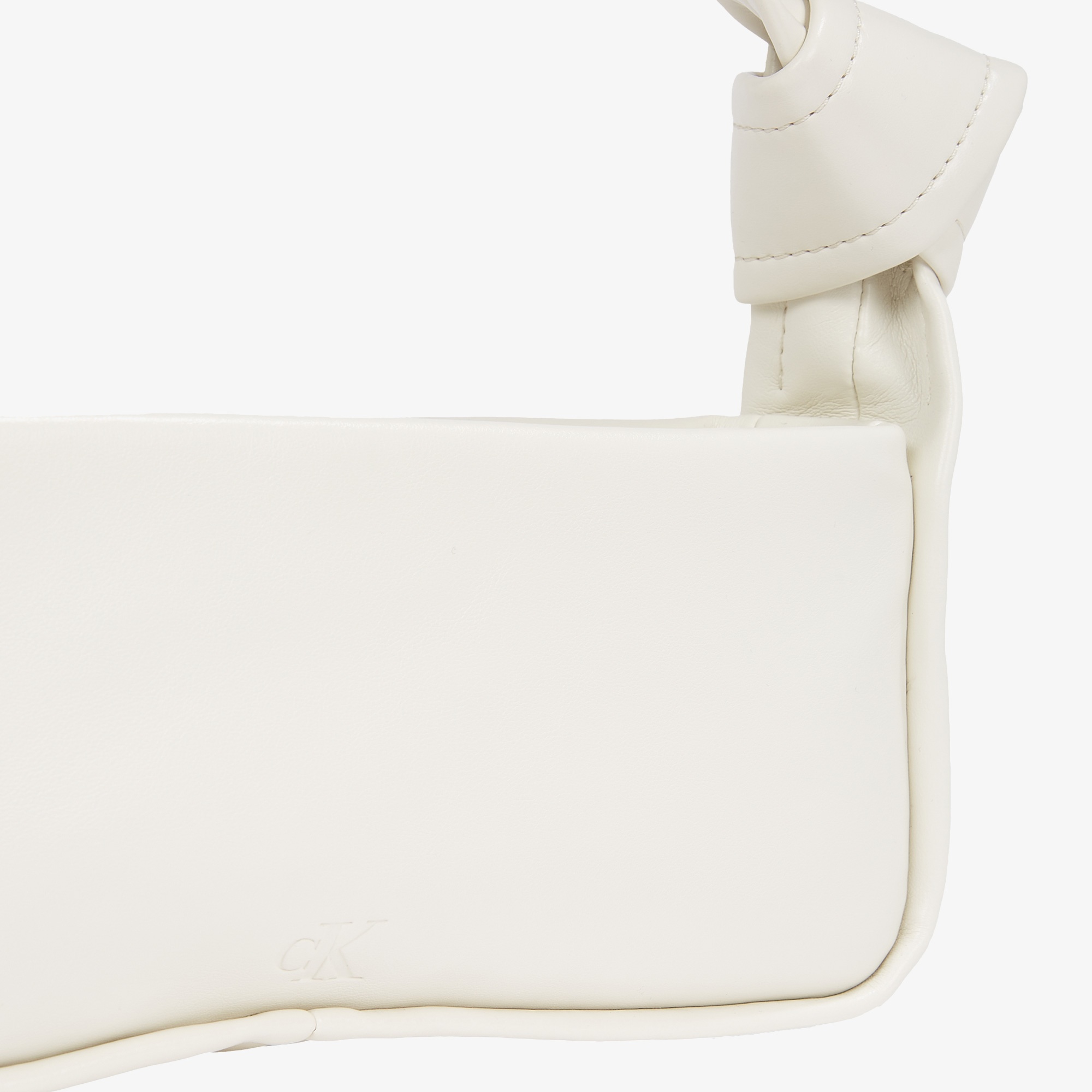 Calvin Klein Knotted 26 Kadın Beyaz El Çantası