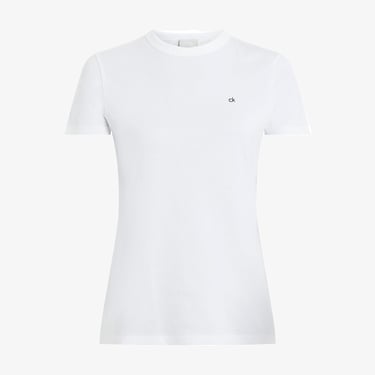  Calvin Klein Graphic Slim Kadın Beyaz T-Shirt