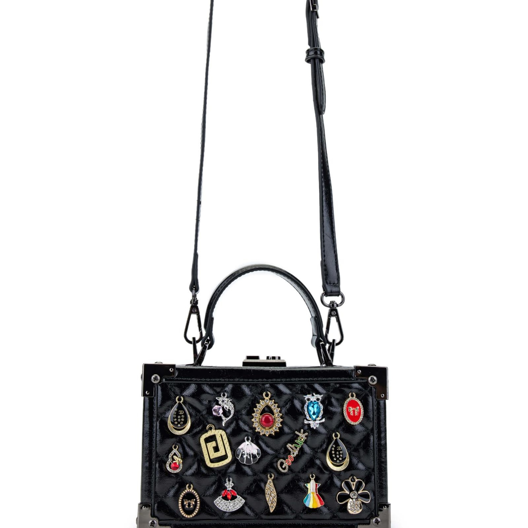 Tamer Tanca Kadın Vegan Siyah Kol Çantası