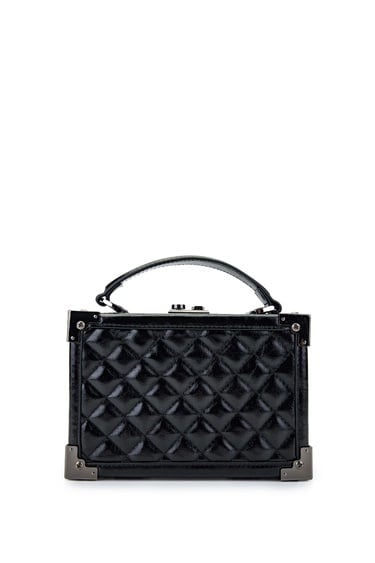  Tamer Tanca Kadın Vegan Siyah Kol Çantası