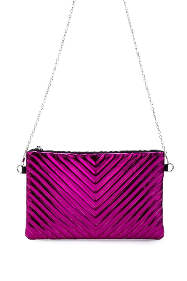  Tamer Tanca Kadın Vegan Fuşya El Çantası