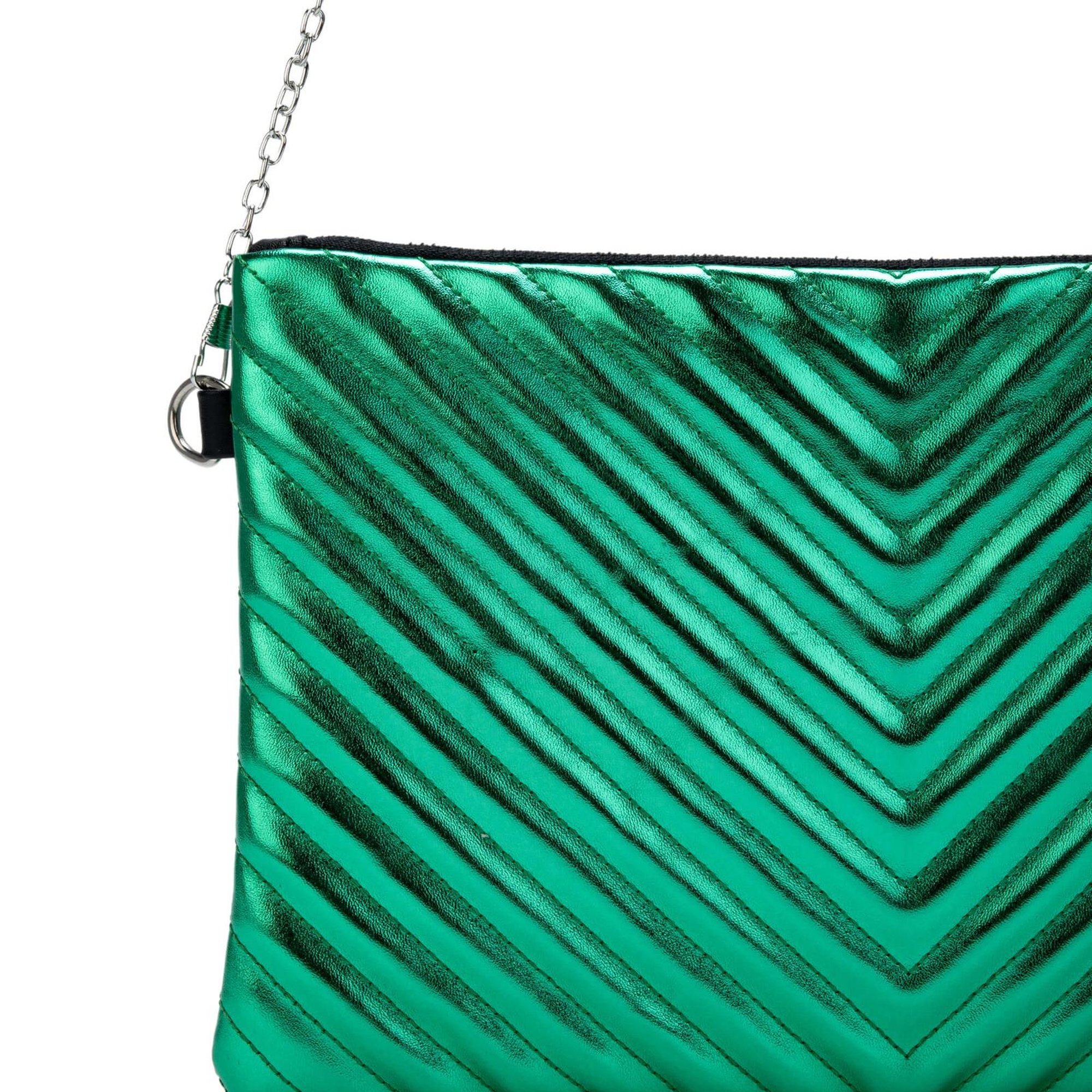 Tamer Tanca Kadın Vegan Yeşil El Çantası