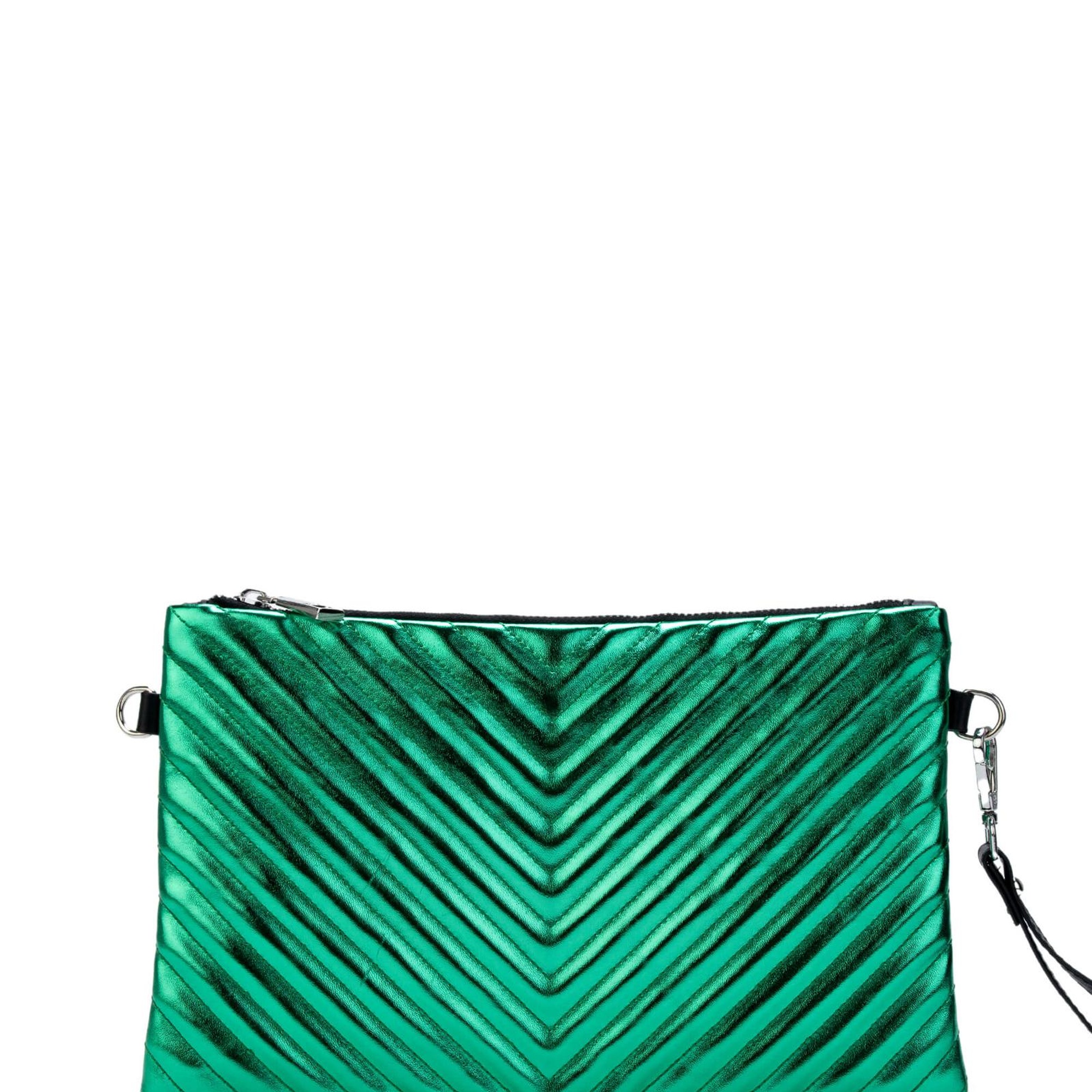 Tamer Tanca Kadın Vegan Yeşil El Çantası