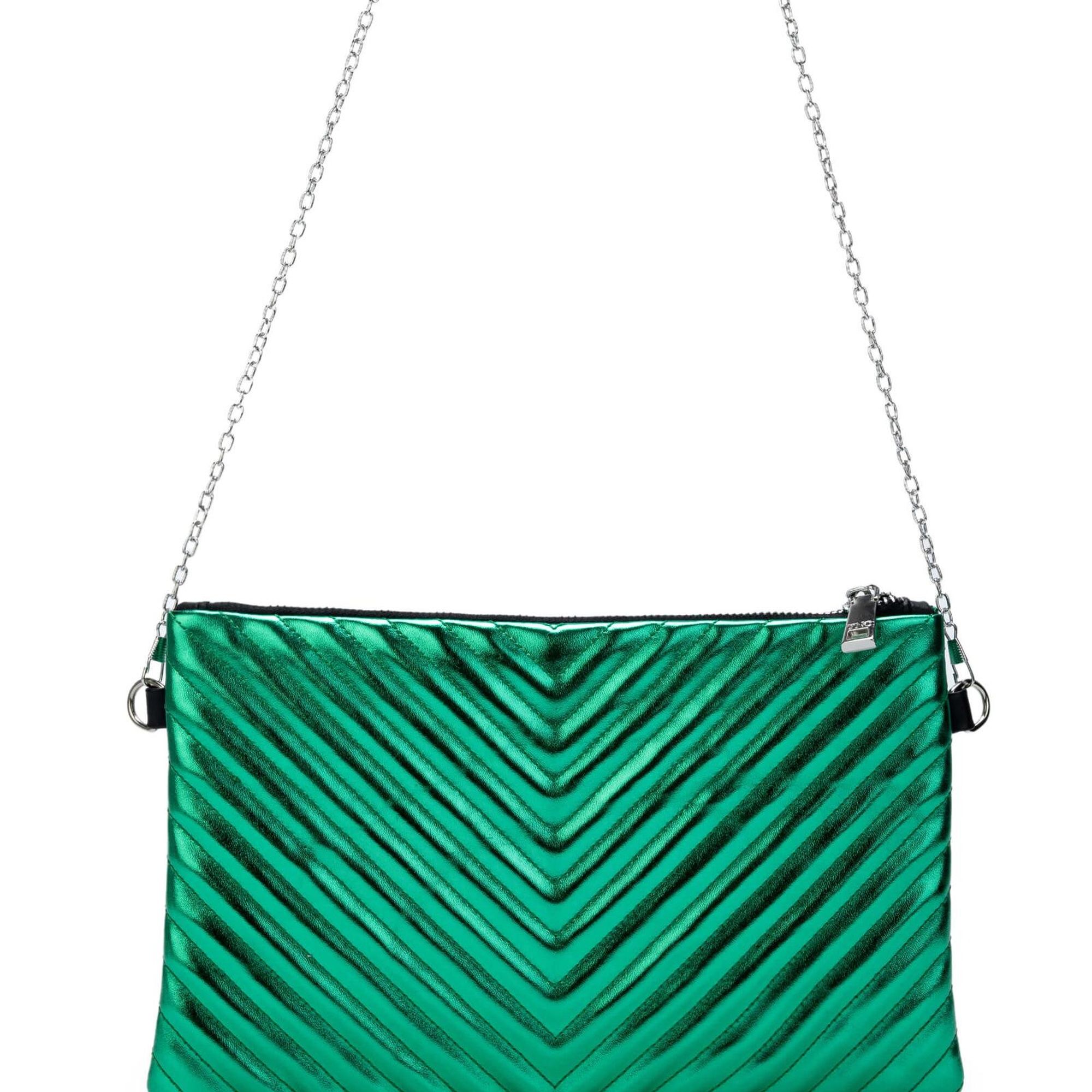 Tamer Tanca Kadın Vegan Yeşil El Çantası