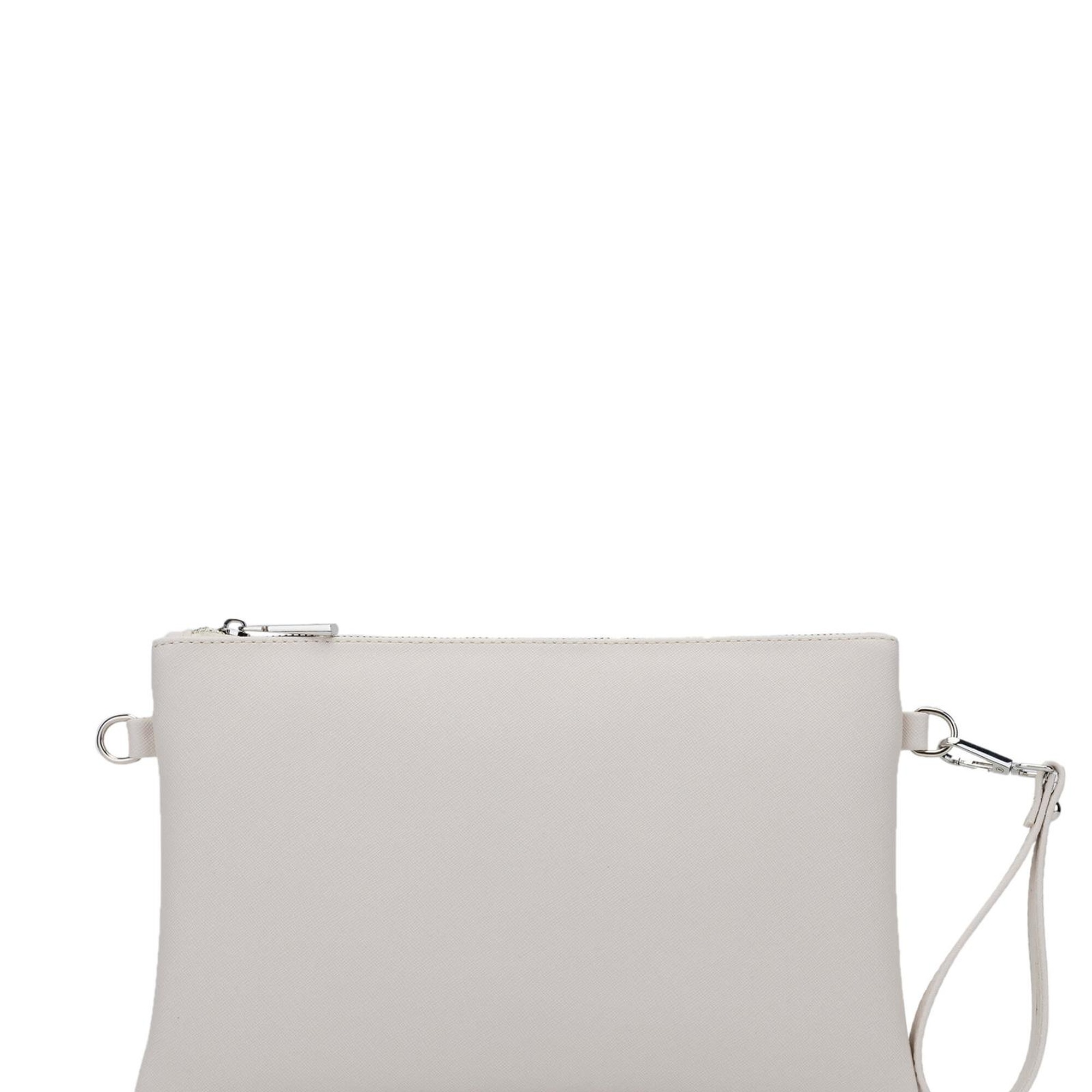 Tamer Tanca Kadın Vegan Beyaz El Çantası