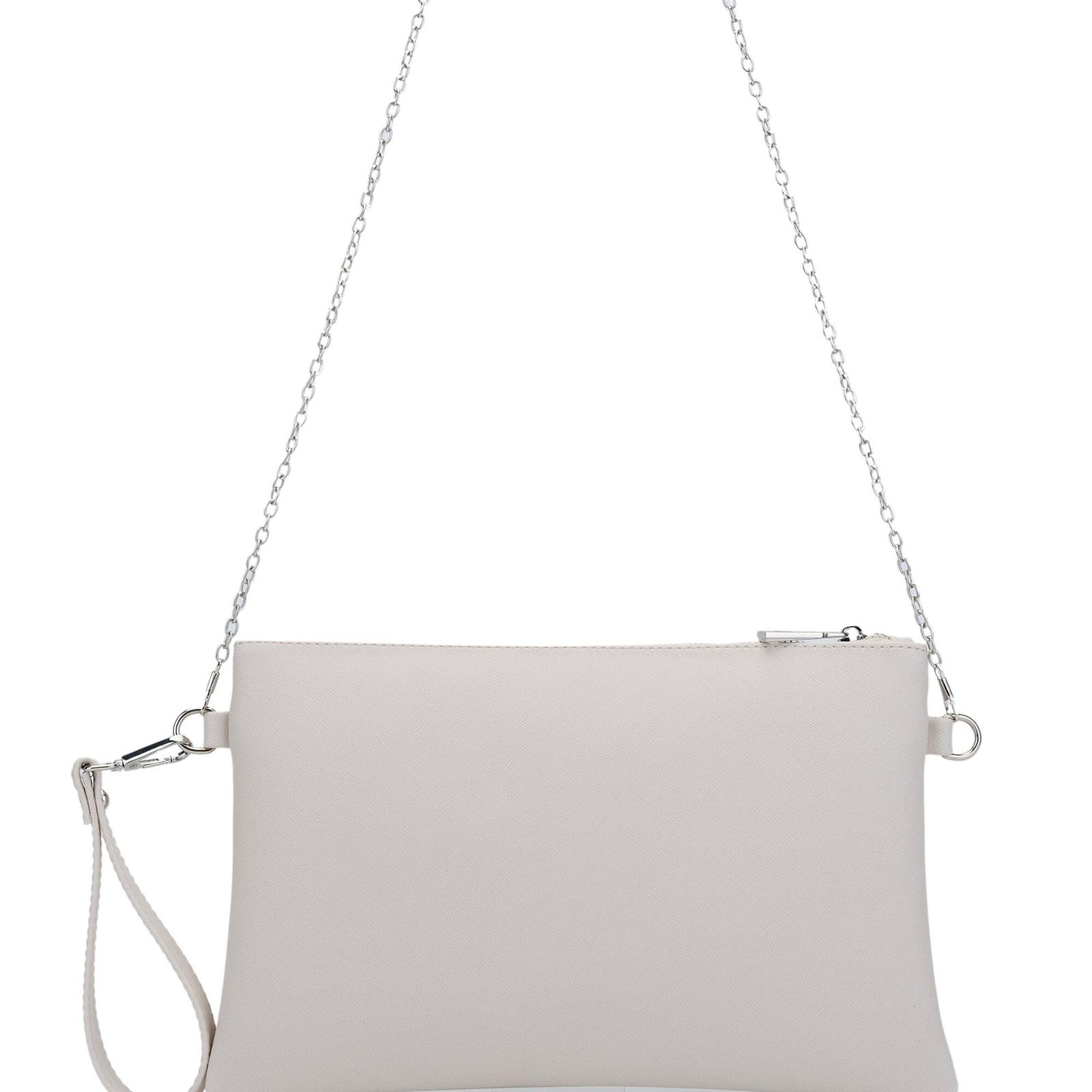 Tamer Tanca Kadın Vegan Beyaz El Çantası