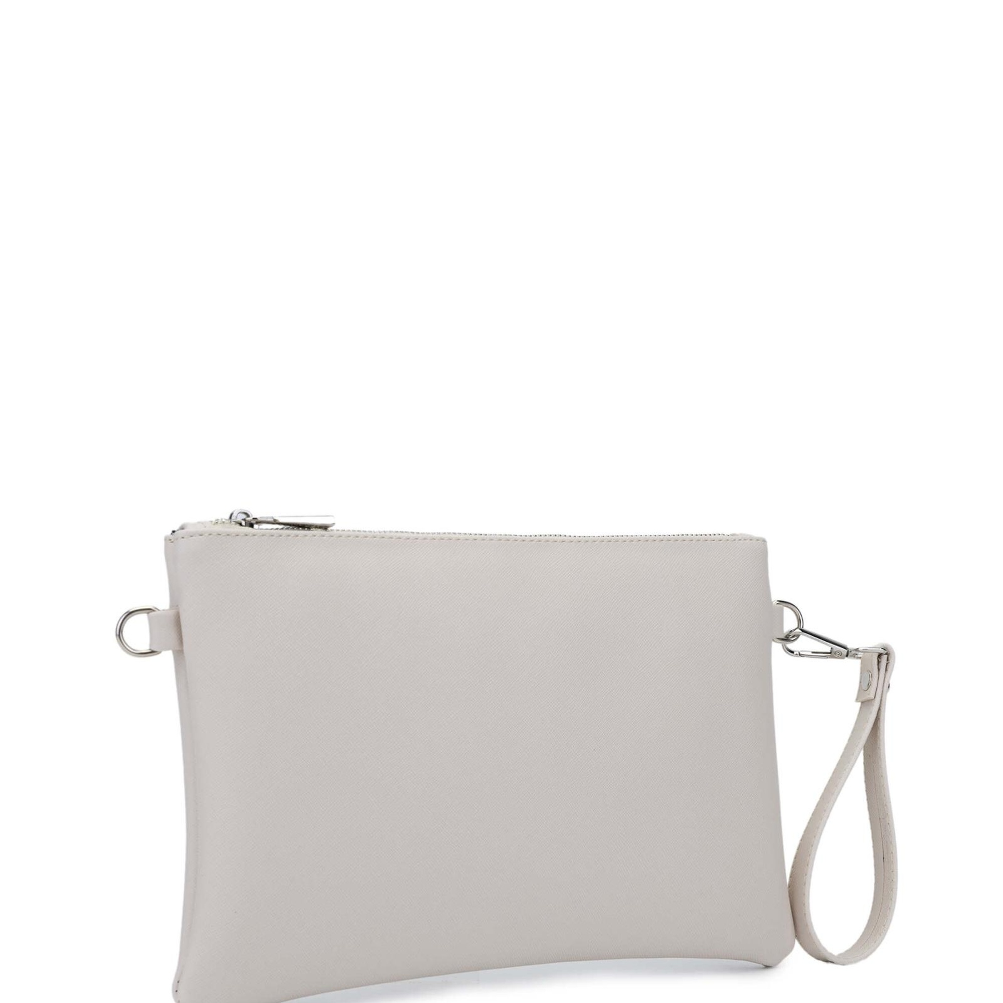 Tamer Tanca Kadın Vegan Beyaz El Çantası