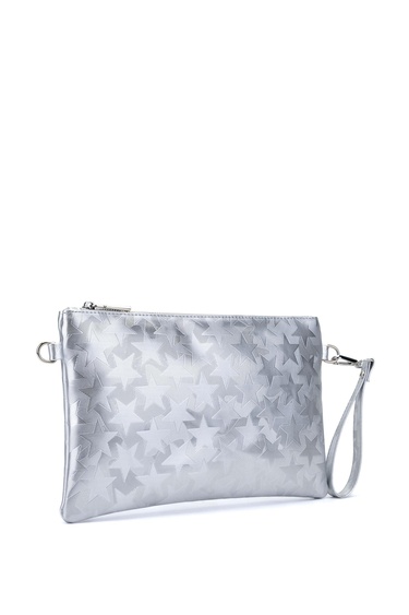  Tamer Tanca Kadın Vegan Gümüş El Çantası