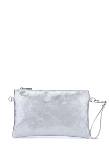  Tamer Tanca Kadın Vegan Gümüş El Çantası