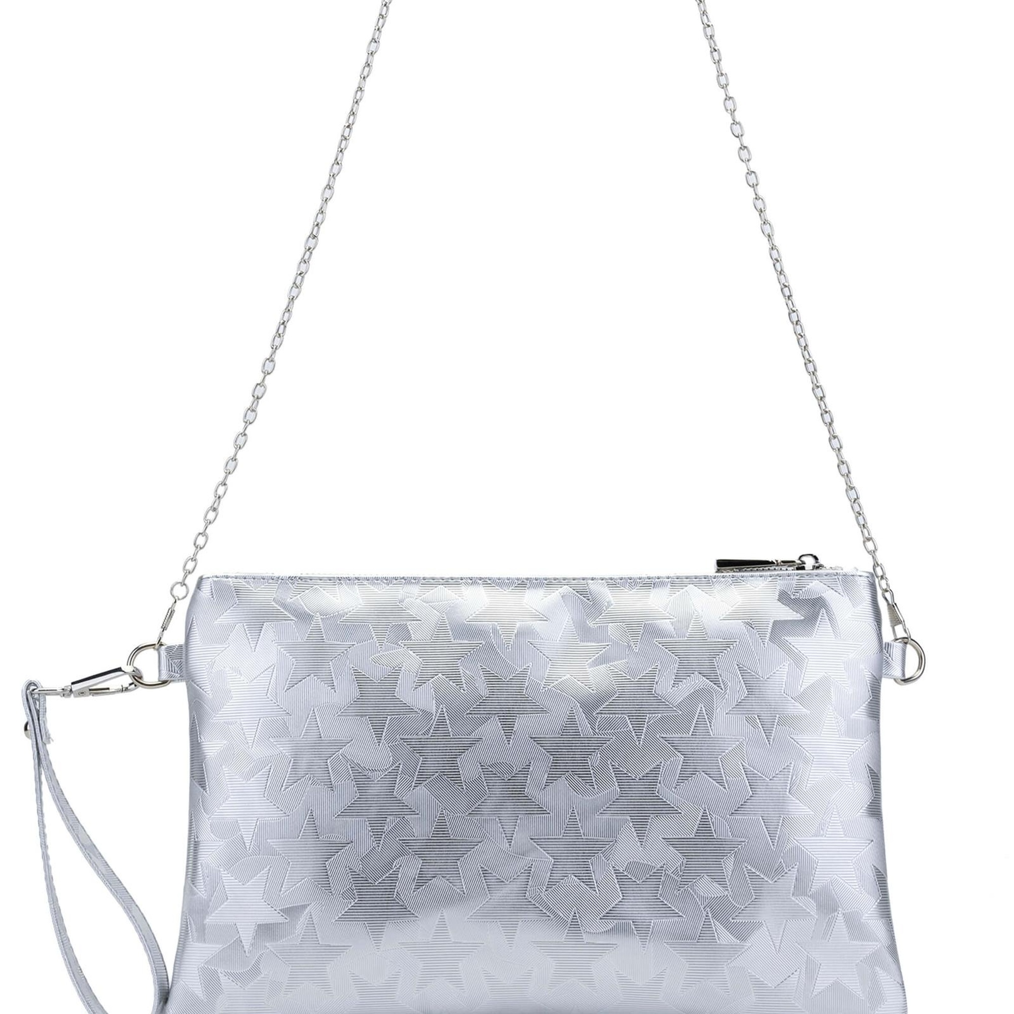 Tamer Tanca Kadın Vegan Gümüş El Çantası