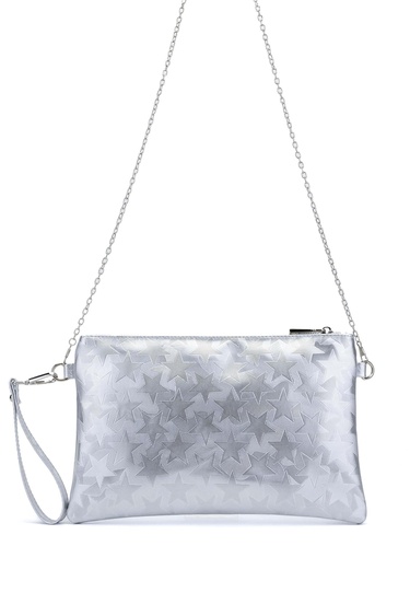  Tamer Tanca Kadın Vegan Gümüş El Çantası