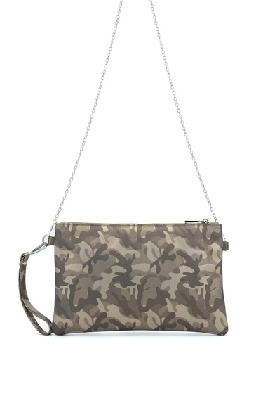  Tamer Tanca Kadın Vegan Kamuflaj El Çantası