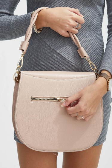  Tamer Tanca Kadın Hakiki Deri Pudra Kol Çantası