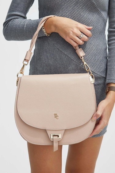  Tamer Tanca Kadın Hakiki Deri Pudra Kol Çantası