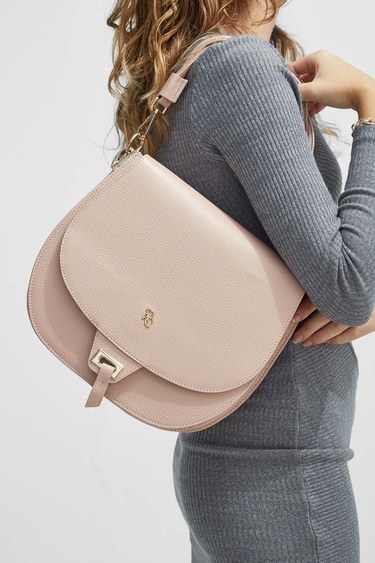  Tamer Tanca Kadın Hakiki Deri Pudra Kol Çantası