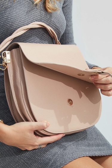  Tamer Tanca Kadın Hakiki Deri Pudra Kol Çantası